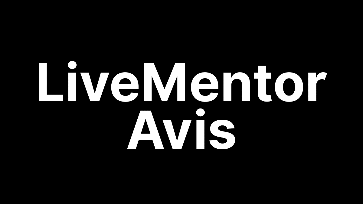 LiveMentor Avis - Image titre article complet avec témoignages Trustpilot et retours d'expérience élèves 2026