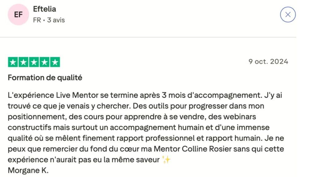 Témoignages : Choisir sa formation LiveMentor (profils et critères de sélection)