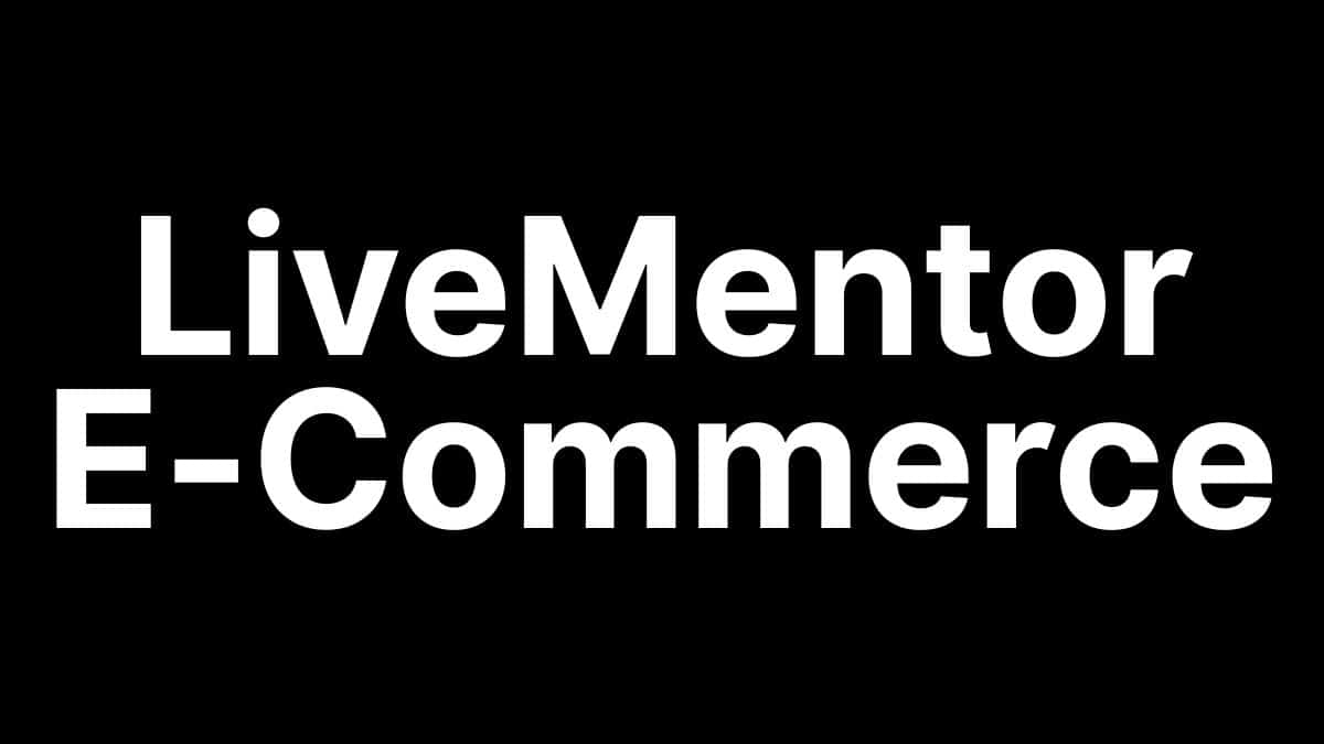 Image principale de l’article sur la formation e-commerce LiveMentor, dédiée à la création de boutiques en ligne et à l’accompagnement par mentor.