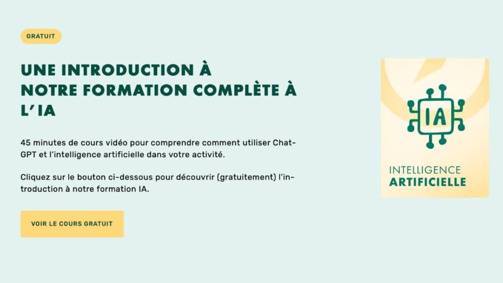 Découverte gratuite de la formation LiveMentor IA, introduction vidéo à l’intelligence artificielle et ChatGPT
