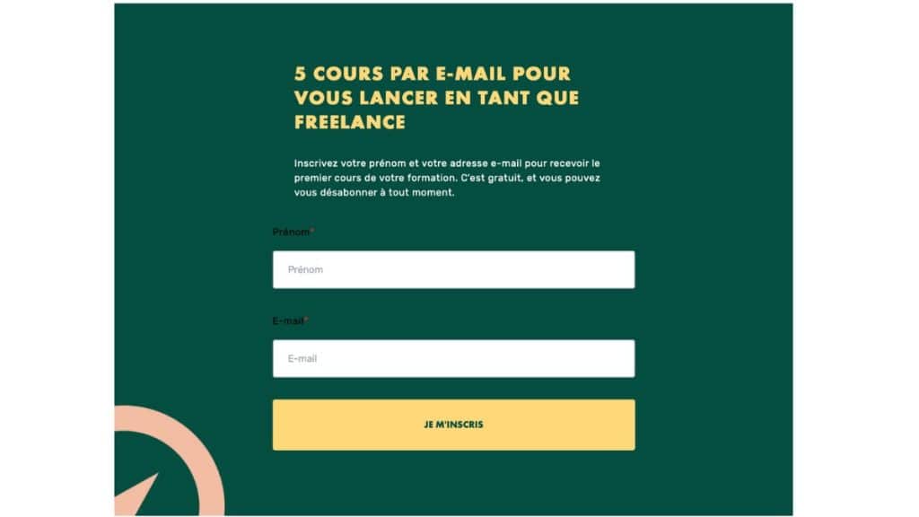 Présentation de la formation gratuite pour freelances proposée par LiveMentor