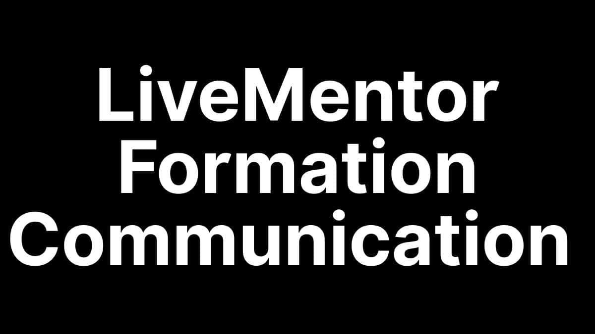 Avis sur la formation Communication Livementor